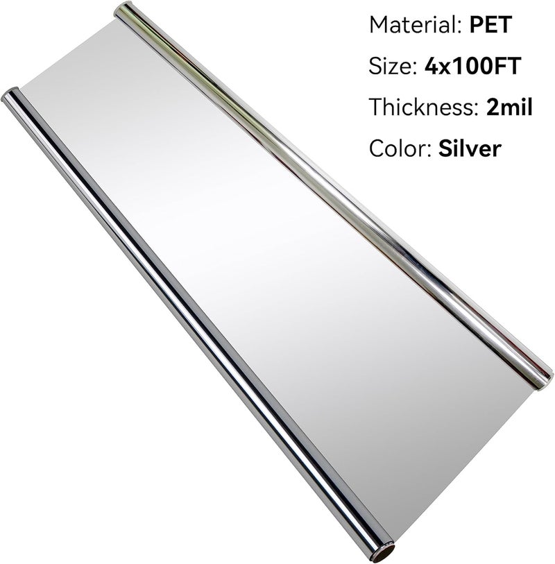 TEXALAN (R) Reflective Mylar Film for Indoor and Outdoor Gardening Grow Room 4FT x 100FT 2 Mil - Image 2